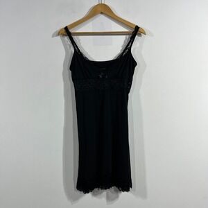 Secret Possessions Y2K 90S Babydoll‎ Fairy Grunge Lace Trim Slip Dress Size 8